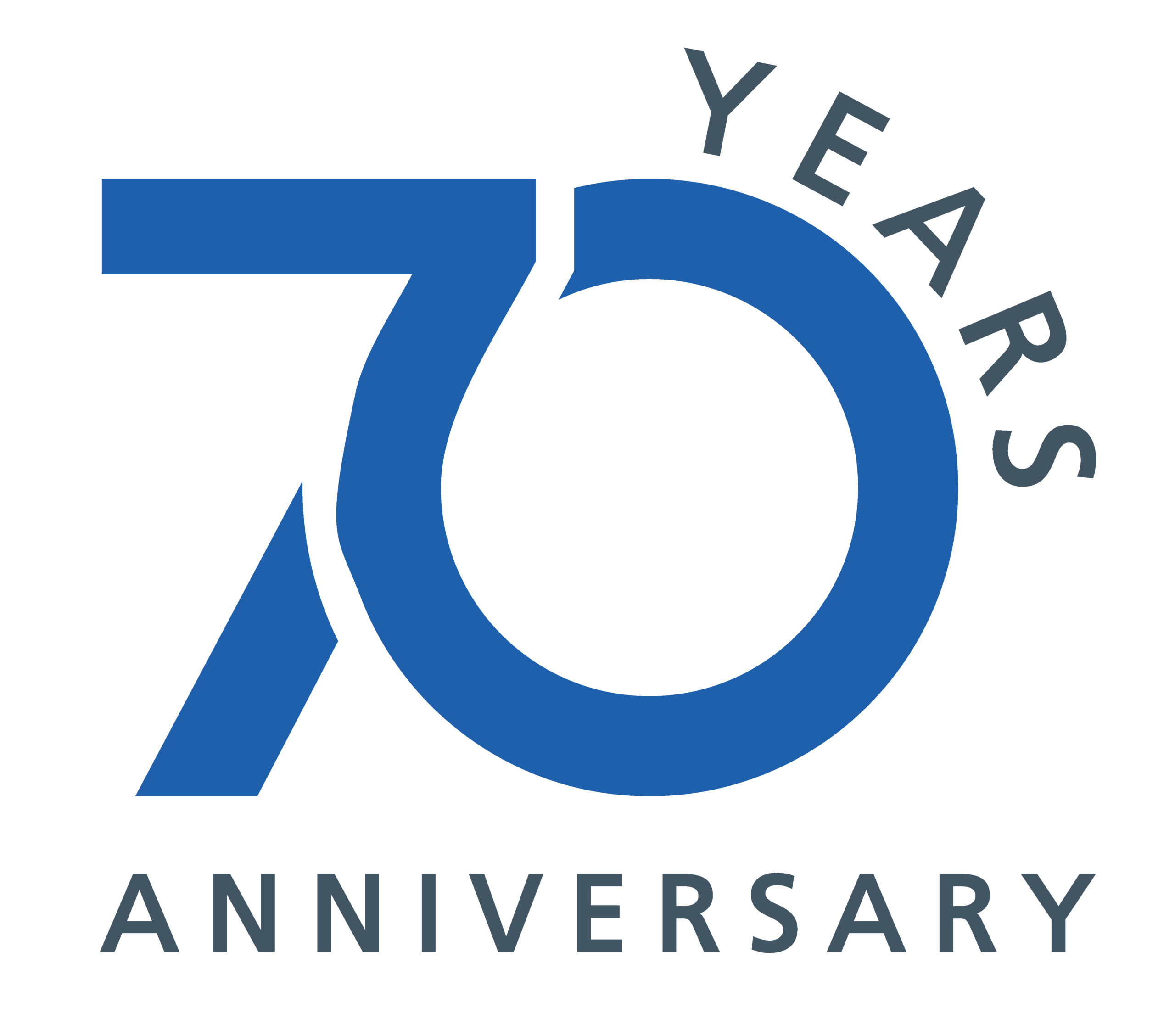 GMTS 70 years logo
